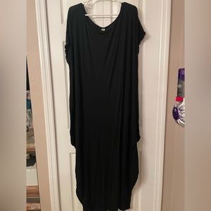 Black beach cover up